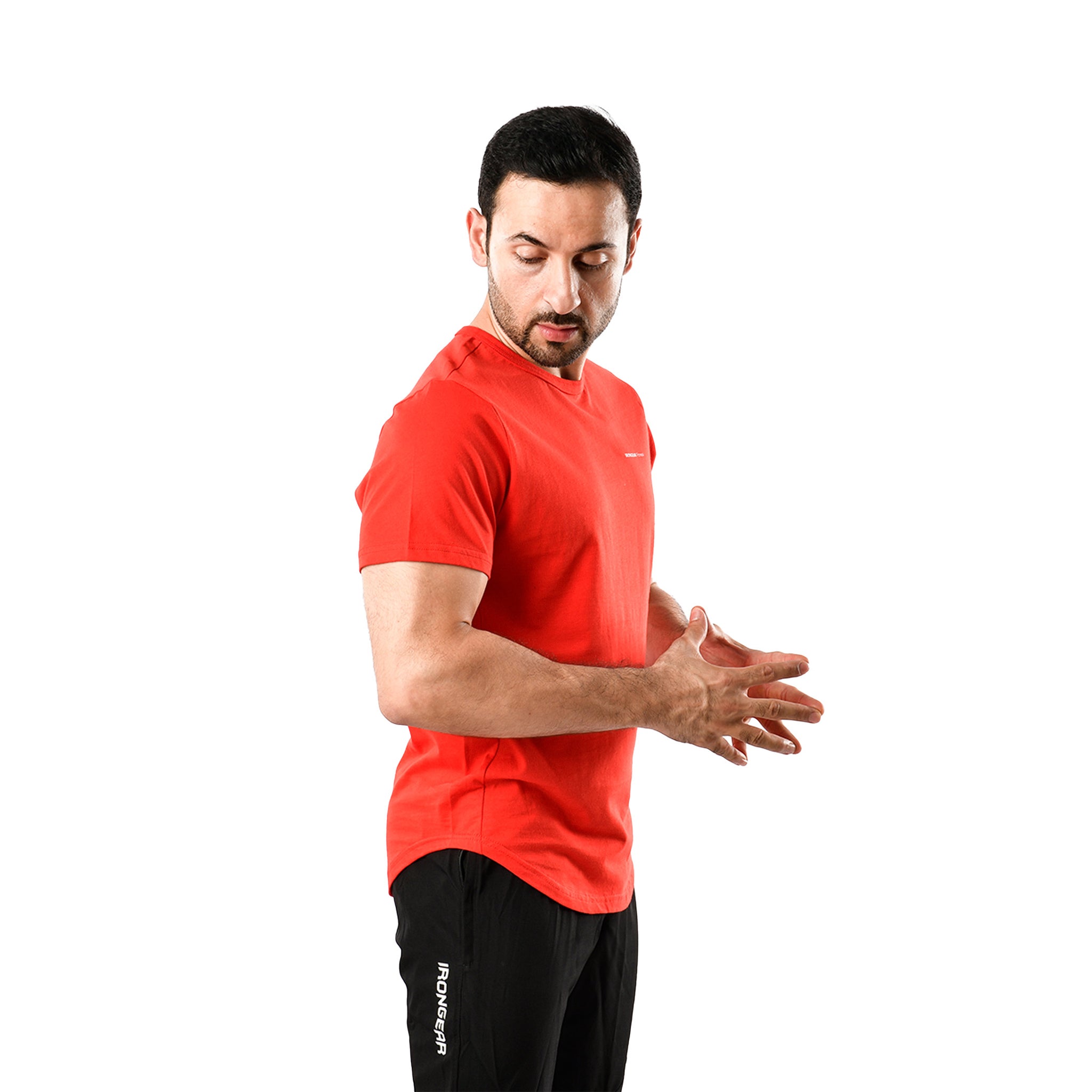 Scoop Hem Comfort Tee - IRONGEAR Fitness