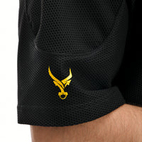 Maglietta oversize in rete Gold Standard