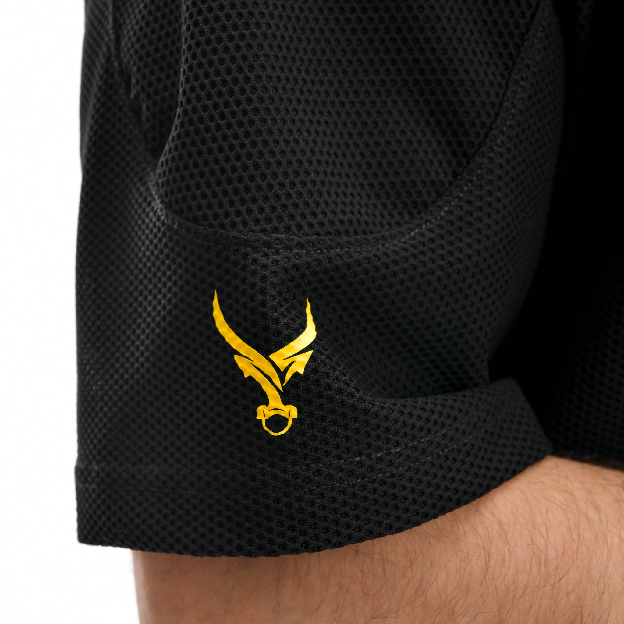 Maglietta oversize in rete Gold Standard