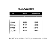 Active Abaya with Hoodie  (Full sleeves)