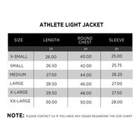 Leichte Athletenjacke