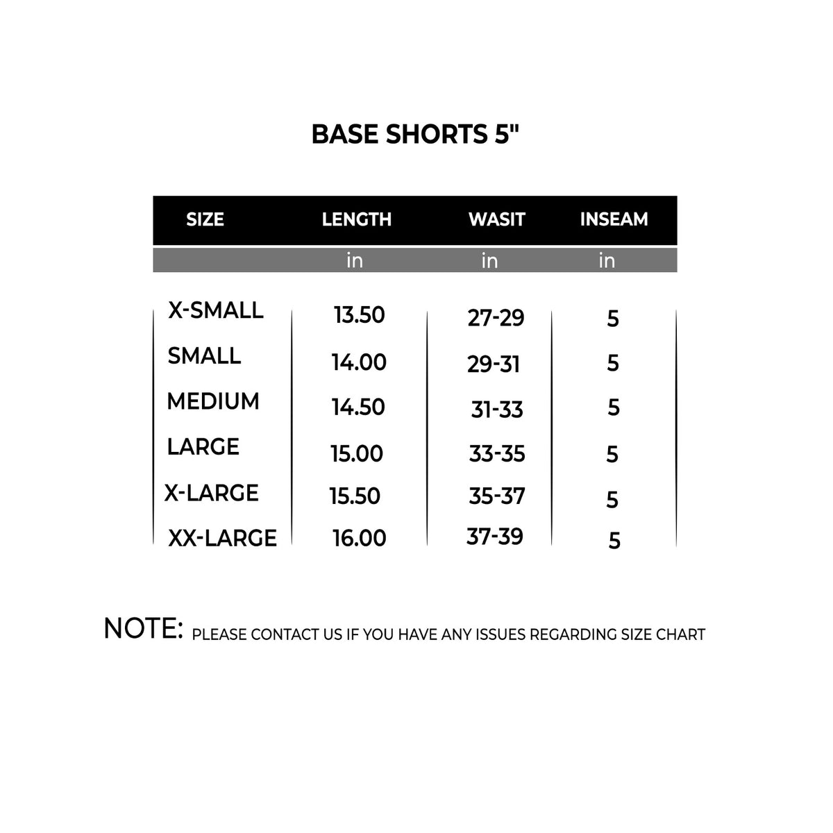 BASE Shorts 5"