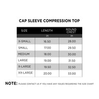 Cap Sleeve Compression Top