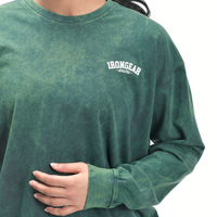 Women's Stone Wash Long Sleeve Tee