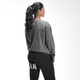 Women's Stone Wash Long Sleeve Tee