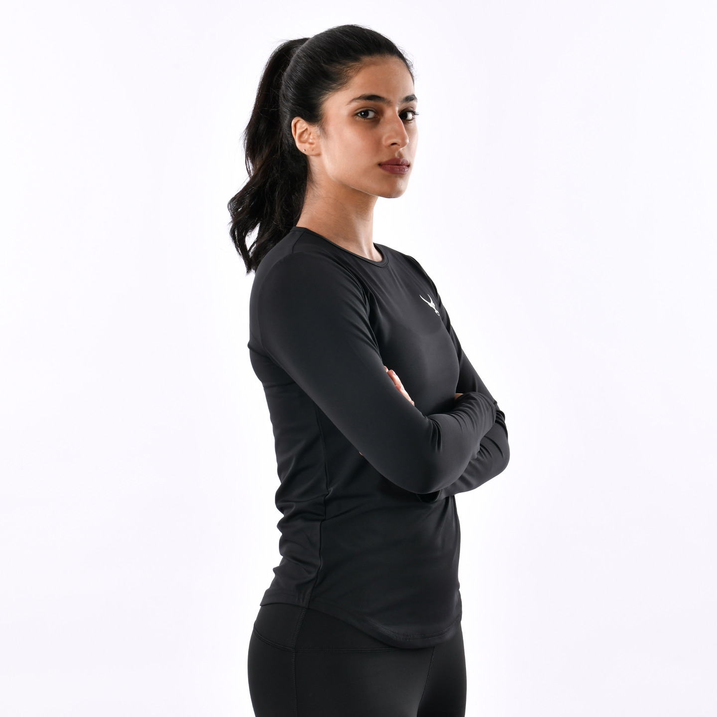 Top a maniche lunghe senza tempo