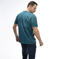 Oversize-T-Shirt mit Stone-Wash-Muster
