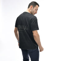 Oversize-T-Shirt mit Stone-Wash-Muster