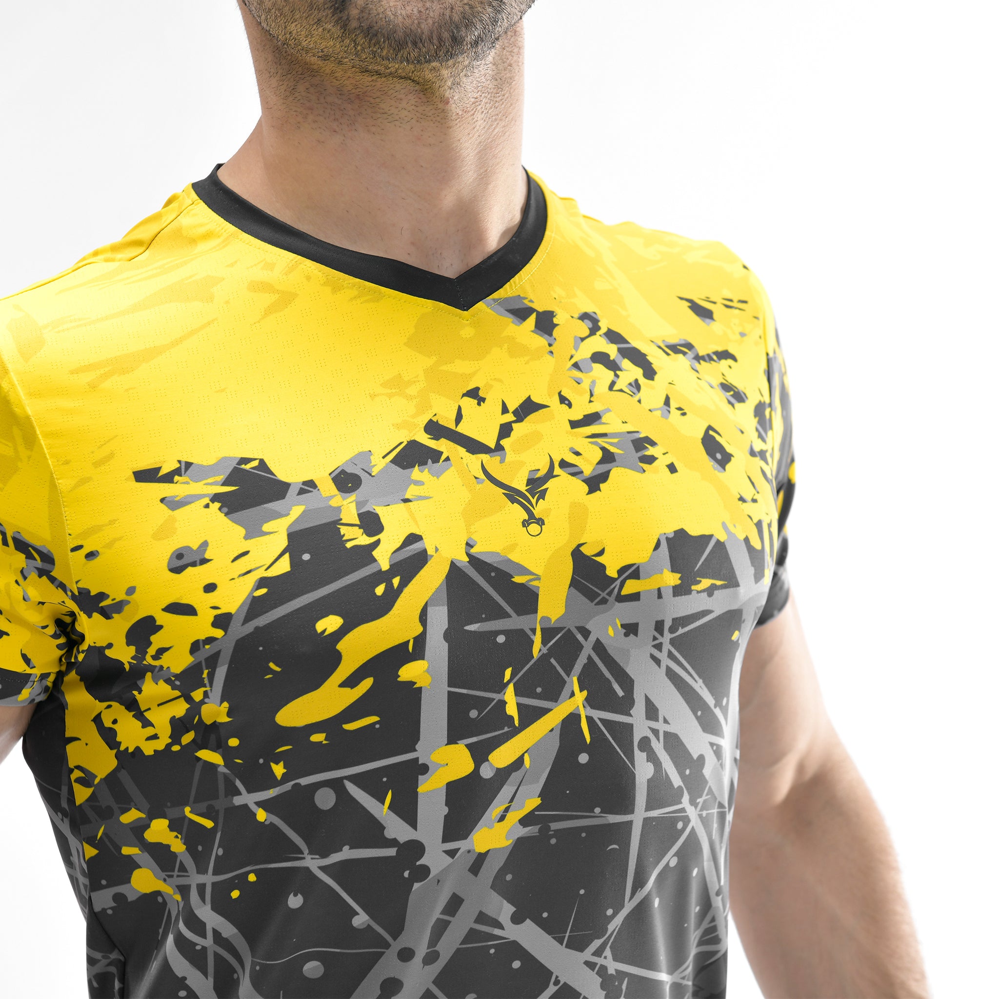 Stone Wash Langarm-T-Shirt