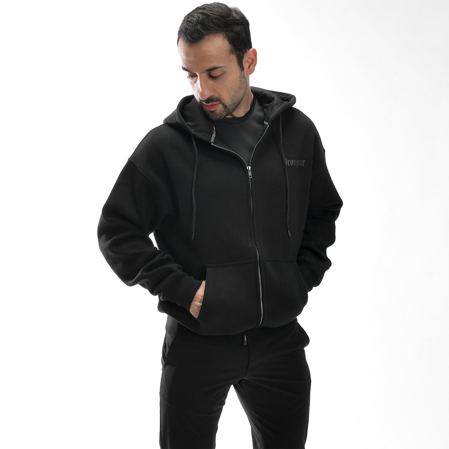 Felpa con cappuccio unisex realizzata in Pakistan