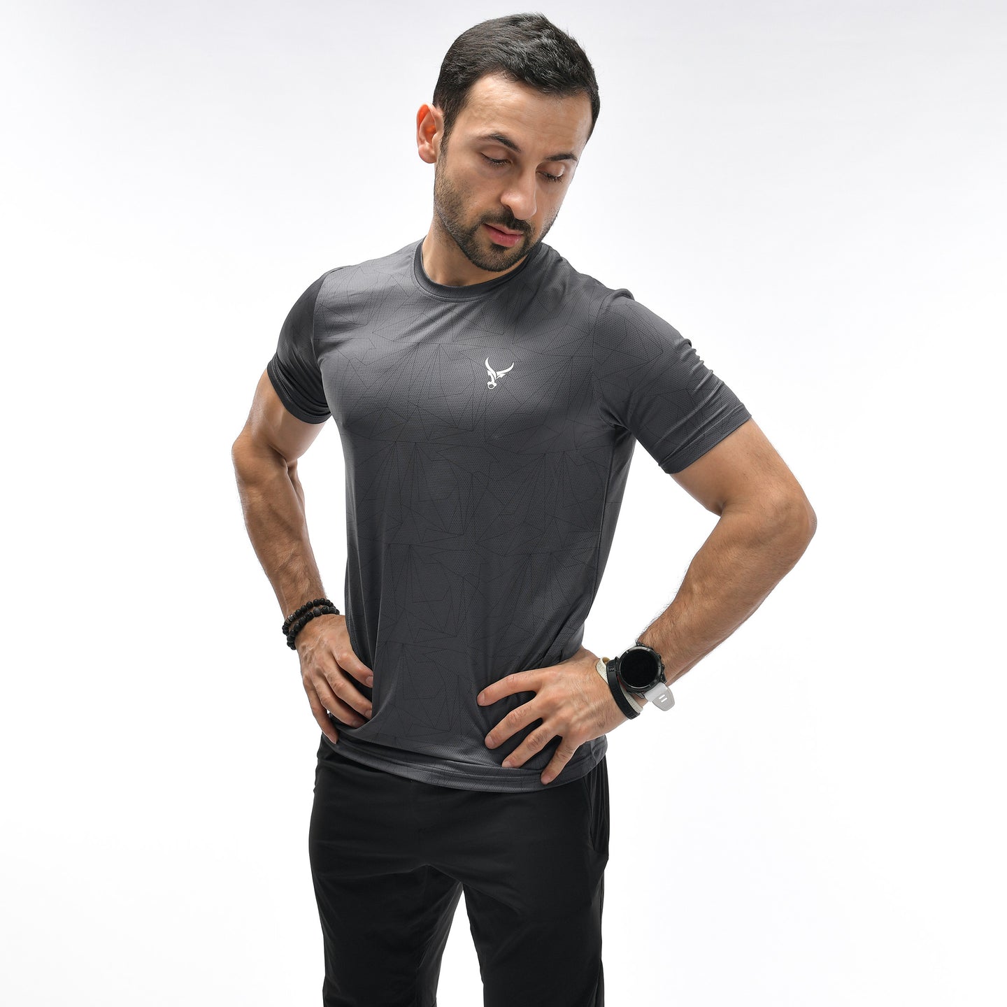 Muskelshirt Lasergrau