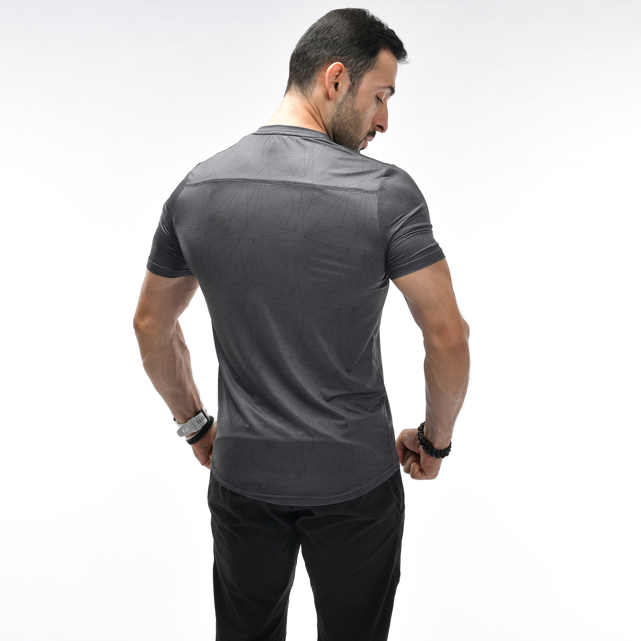 Muskelshirt Lasergrau