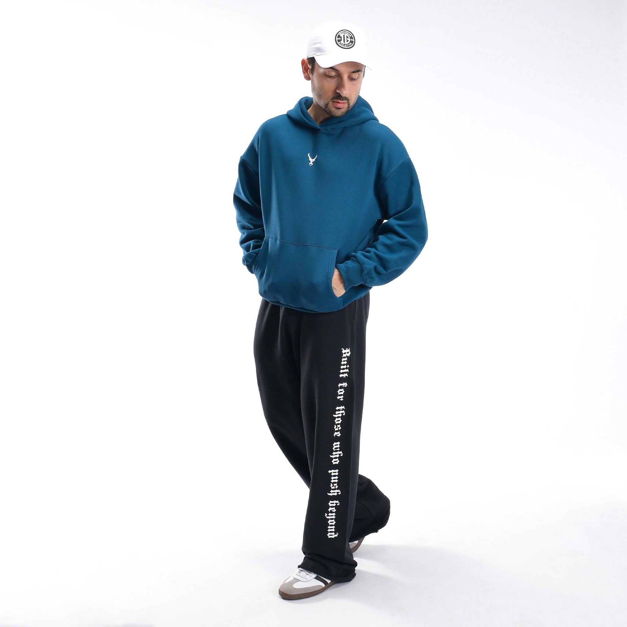 Felpa con cappuccio unisex realizzata in Pakistan