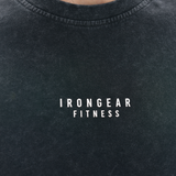 Oversize-T-Shirt mit Stone-Wash-Muster