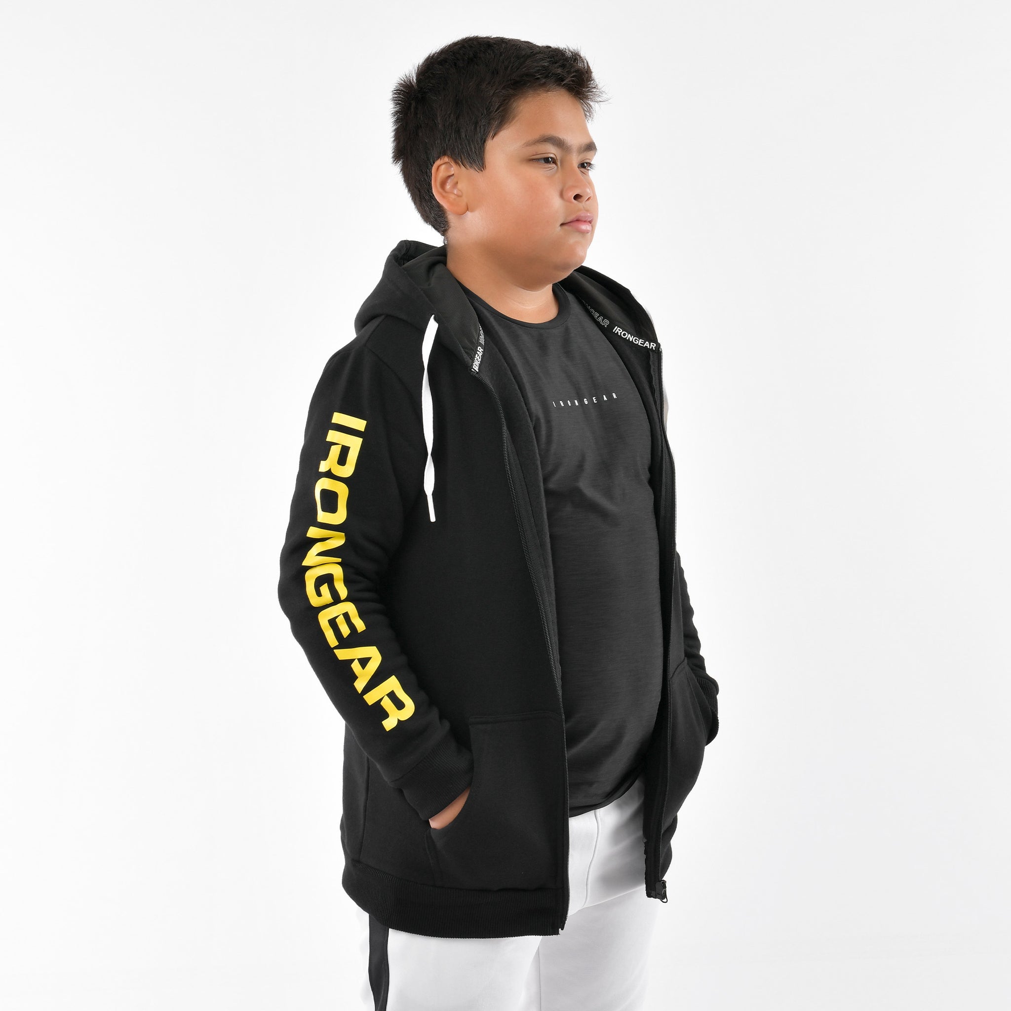 Kleiner Reißverschluss-Hoodie - Unisex 