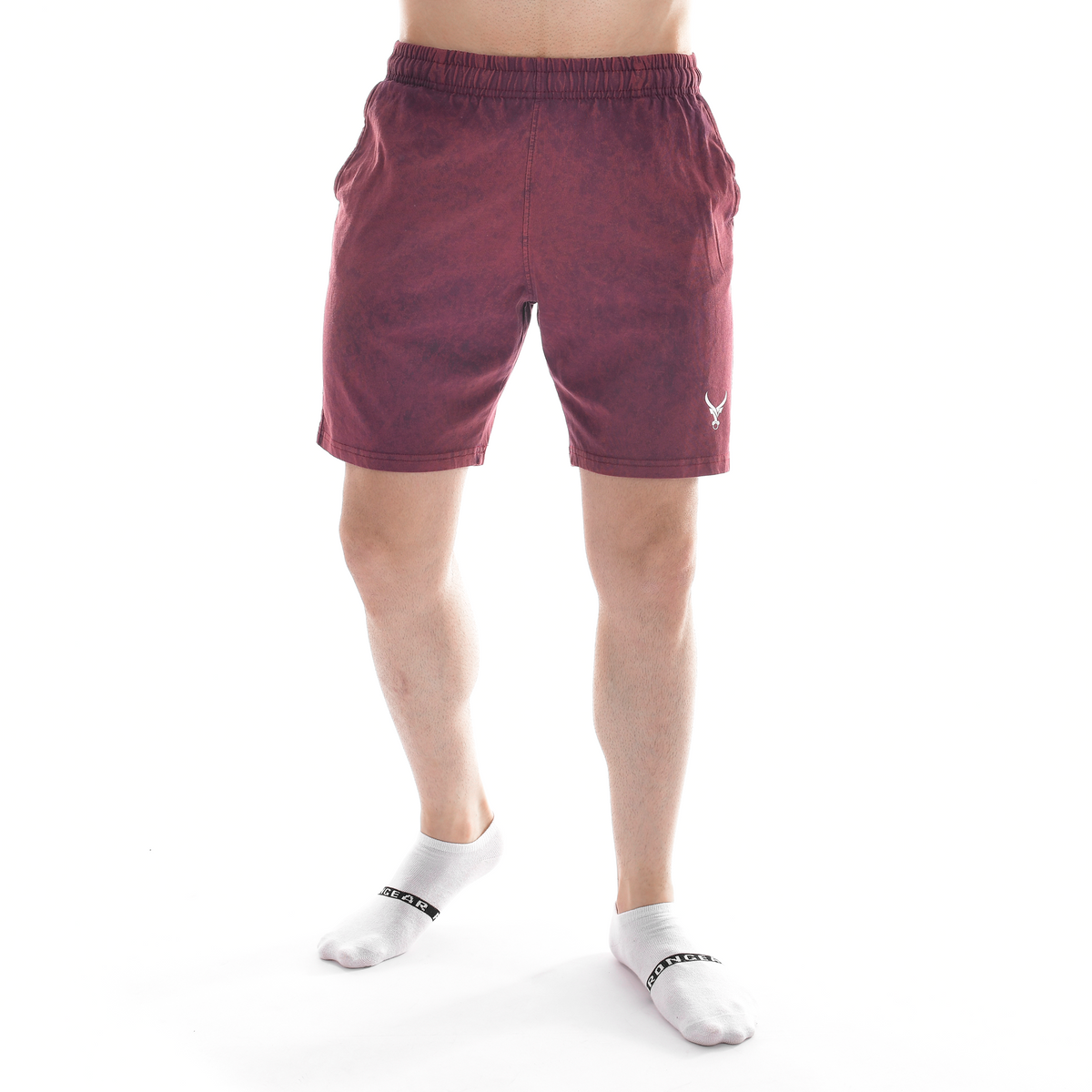 Stone Wash Lifting Shorts