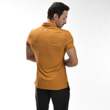 Poloshirt mit Waffelmuster