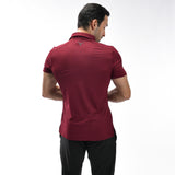 Poloshirt mit Waffelmuster