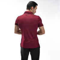 Poloshirt mit Waffelmuster