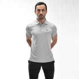 Poloshirt mit Waffelmuster