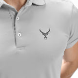 Poloshirt mit Waffelmuster