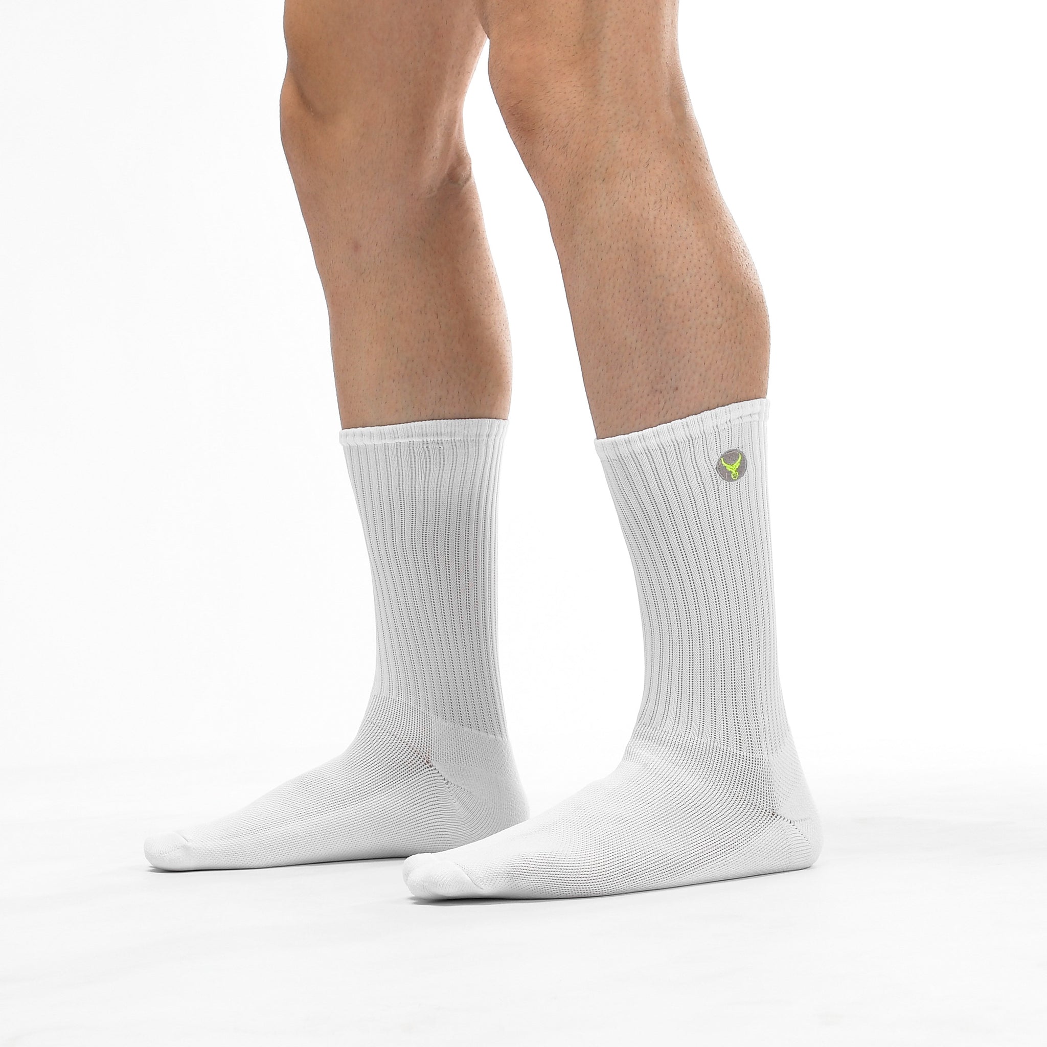 Daily Stride – Gerippte, bequeme Crew-Socken im 2er-Pack