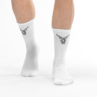 IRONGEAR Outline Crew Socks 2 Pack - IRONGEAR Fitness