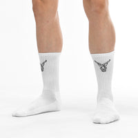 IRONGEAR Outline Crew Socks 2 Pack - IRONGEAR Fitness