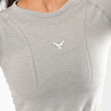 Magliette a compressione da donna a manica lunga