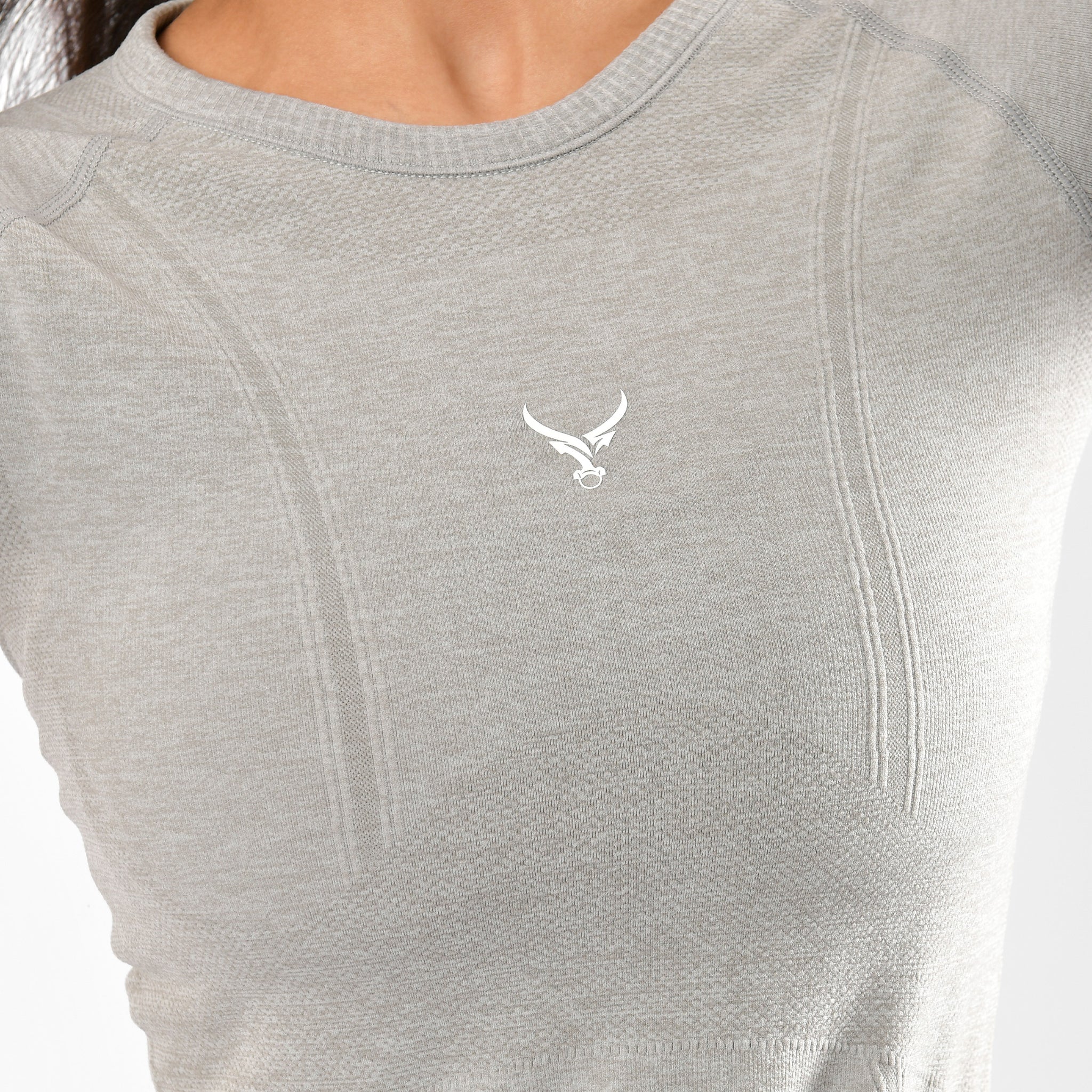 Magliette a compressione da donna a manica lunga