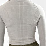 Magliette a compressione da donna a manica lunga