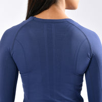 Magliette a compressione da donna a manica lunga