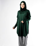 Active Abaya with Hoodie  (Full sleeves)