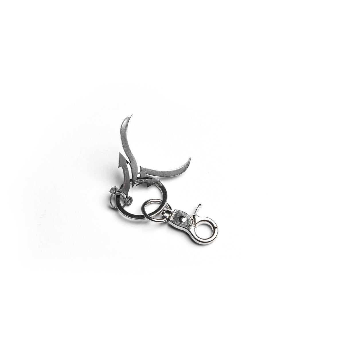IG Abstract Logo Keychain