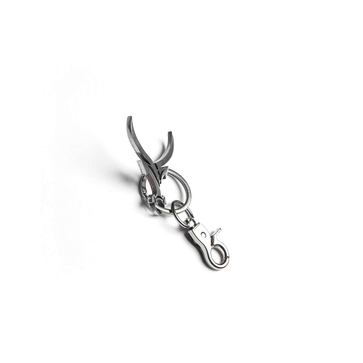 IG Abstract Logo Keychain