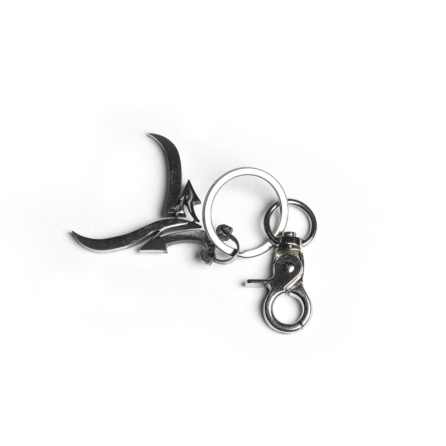 IG Abstract Logo Keychain