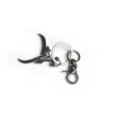 IG Abstract Logo Keychain