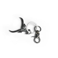 IG Abstract Logo Keychain