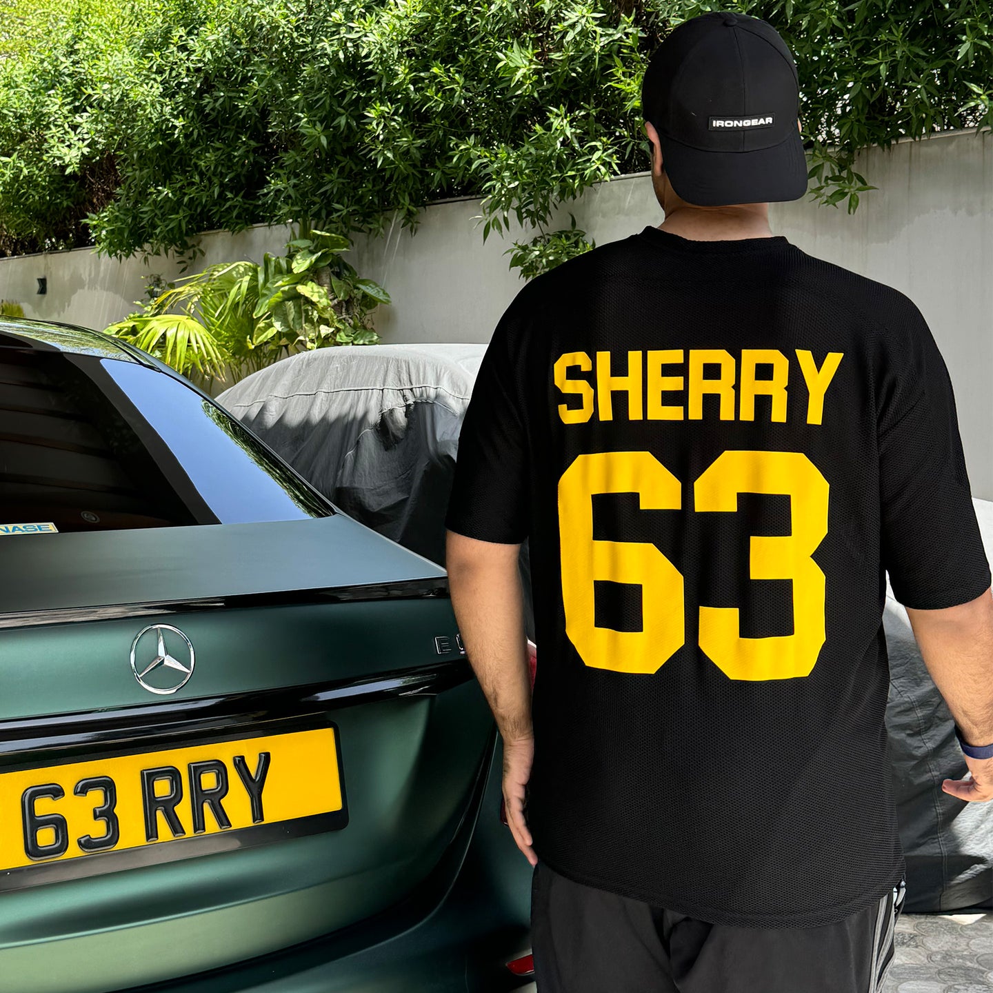 SHERRY Edition Gold Standard Mesh Oversize-T-Shirt