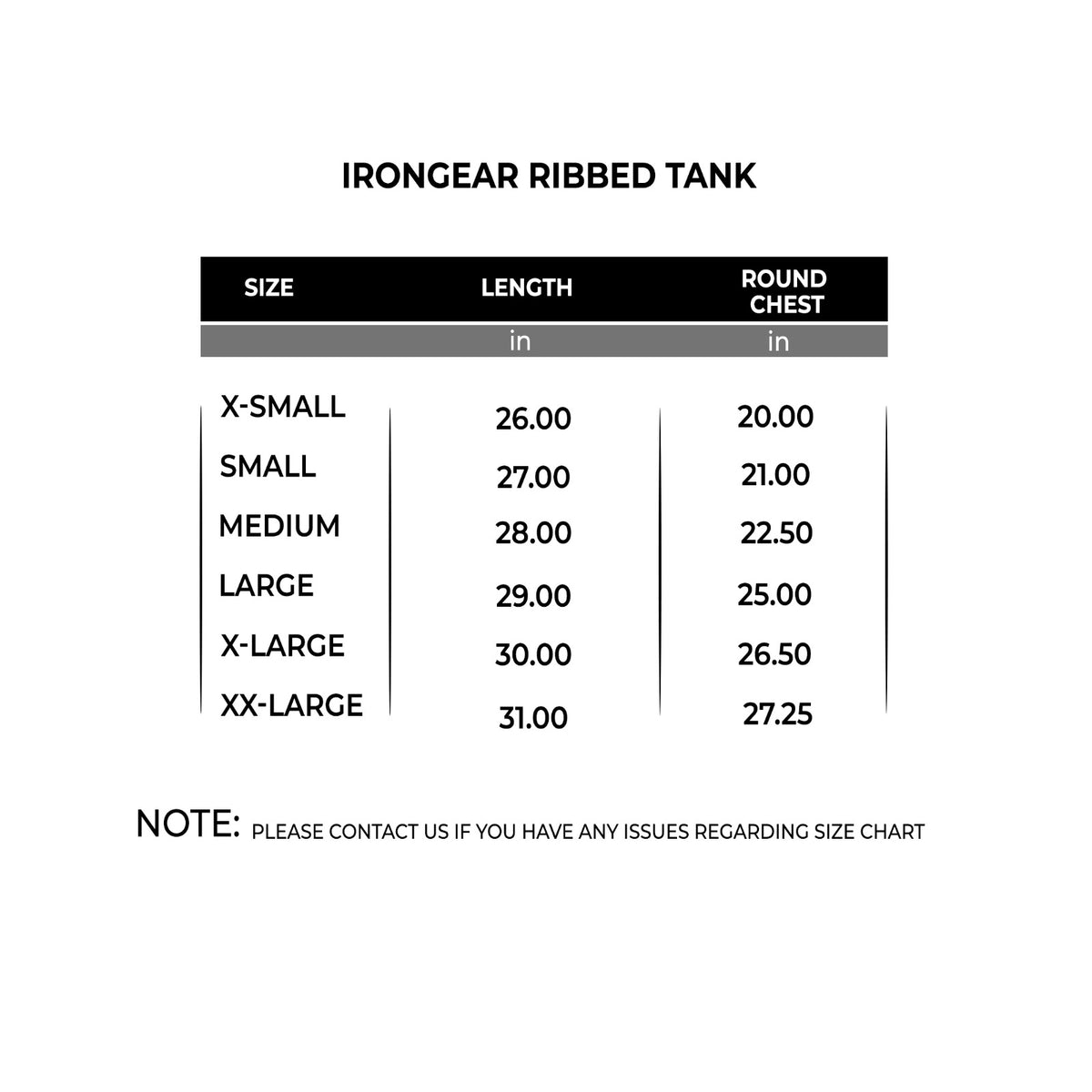 IRONGEAR Ribbed Tank