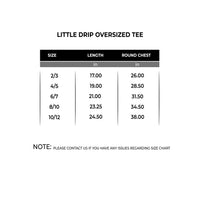 Little Drip Oversized Tee