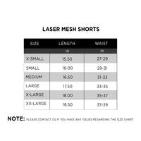 Laser Mesh Shorts