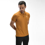 Poloshirt mit Waffelmuster