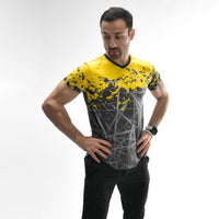 Stone Wash Langarm-T-Shirt