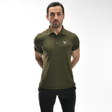 Poloshirt mit Waffelmuster