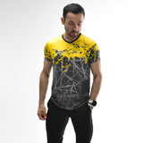 Stone Wash Langarm-T-Shirt