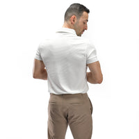 Poloshirt mit Waffelmuster