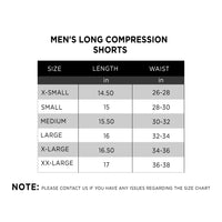 Men's Long Compression Shorts