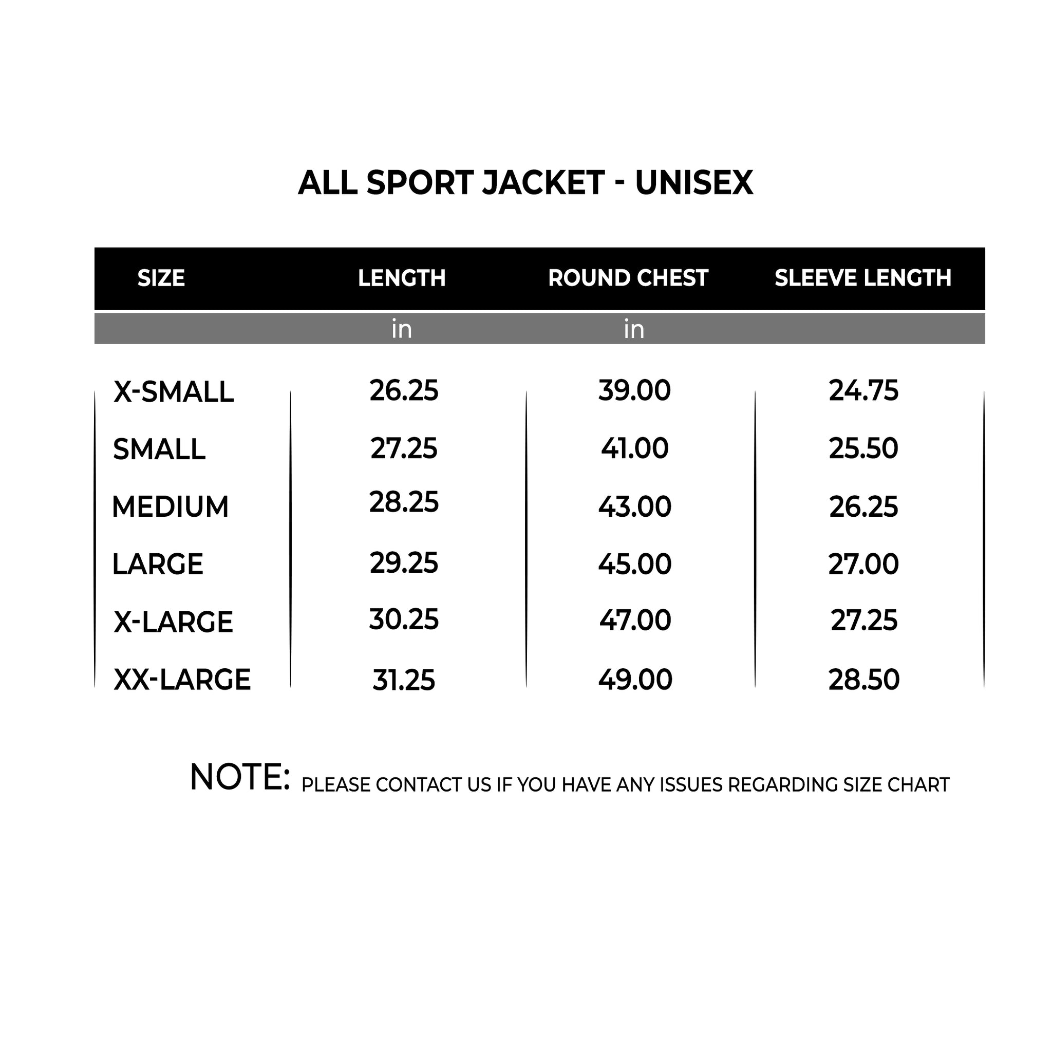 All Sport Jacket- Unisex