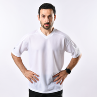 Maglietta oversize in rete Gold Standard